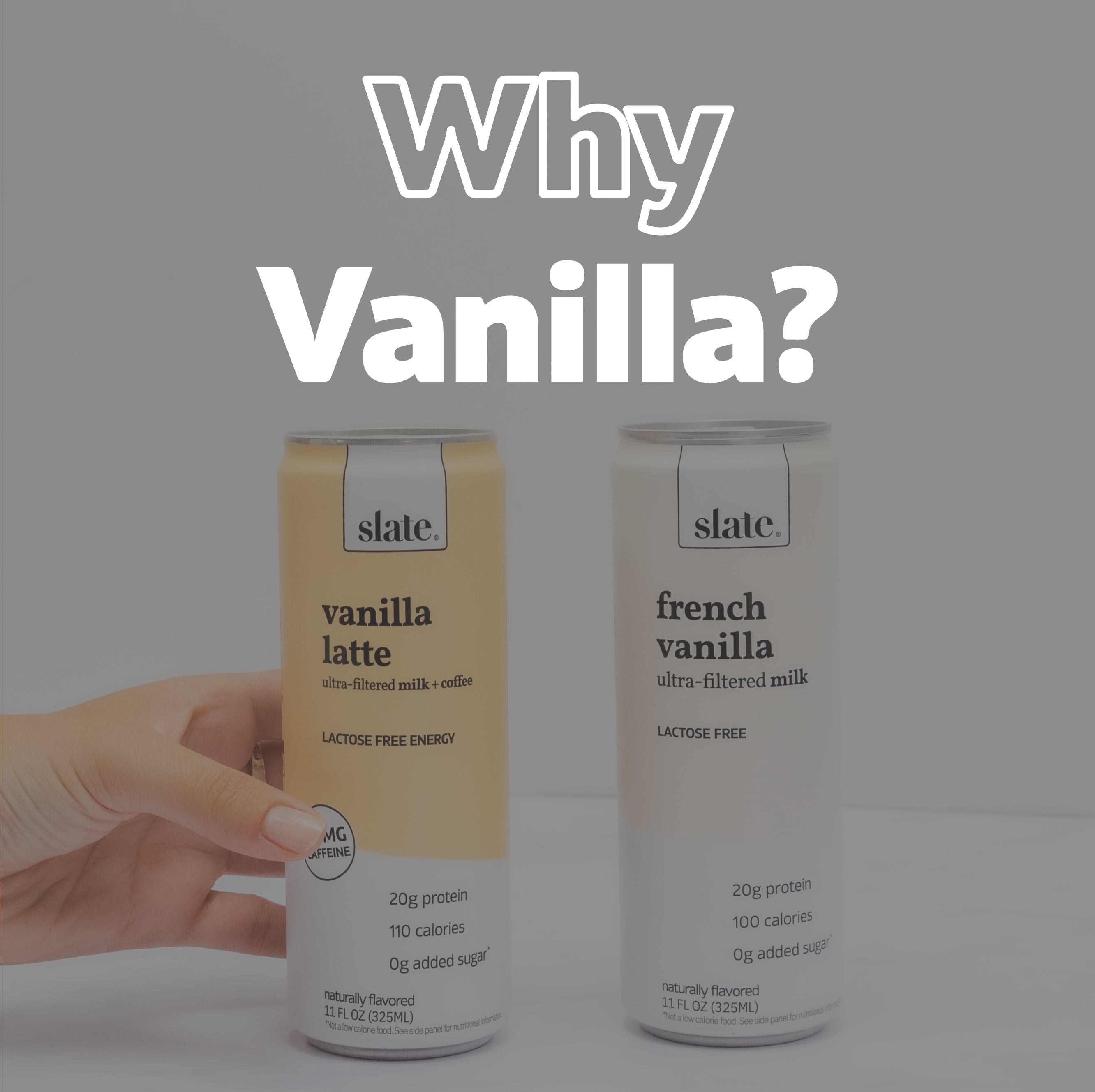 Slate Vanilla Latte Ultra-Filtered Milk + Coffee, 11 fl oz
