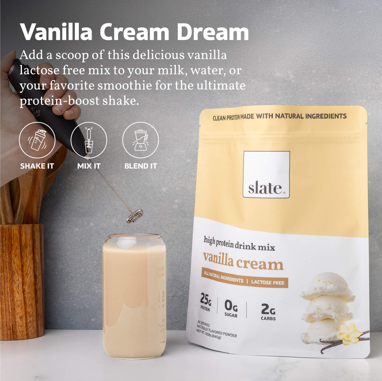 Vanilla Cream Drink Mix - Bulk Bag