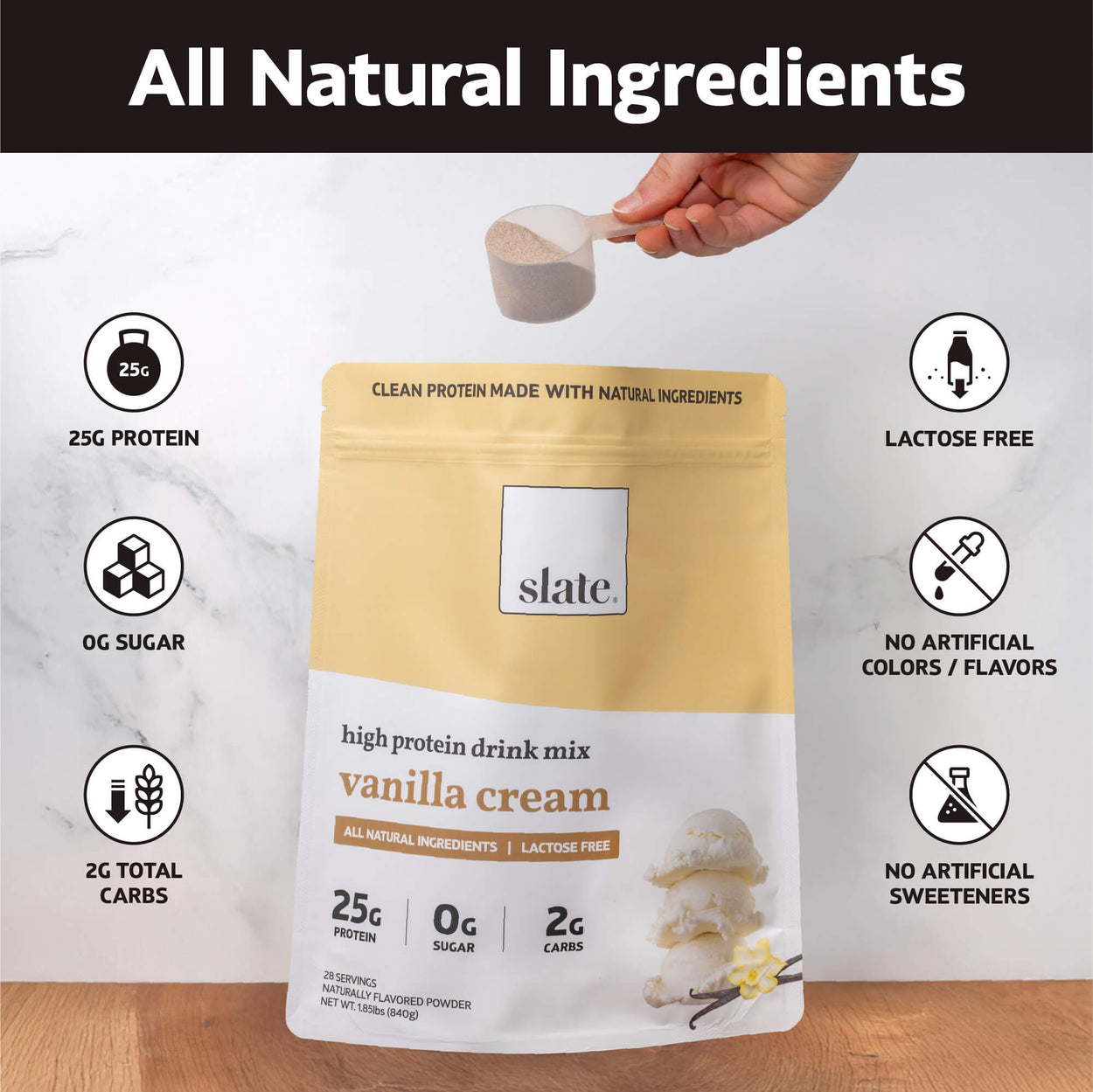 Vanilla Cream Drink Mix - Bulk Bag