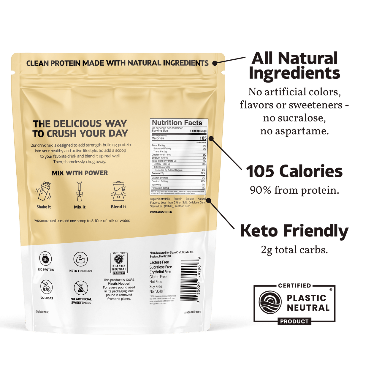 Vanilla Cream Drink Mix - Bulk Bag