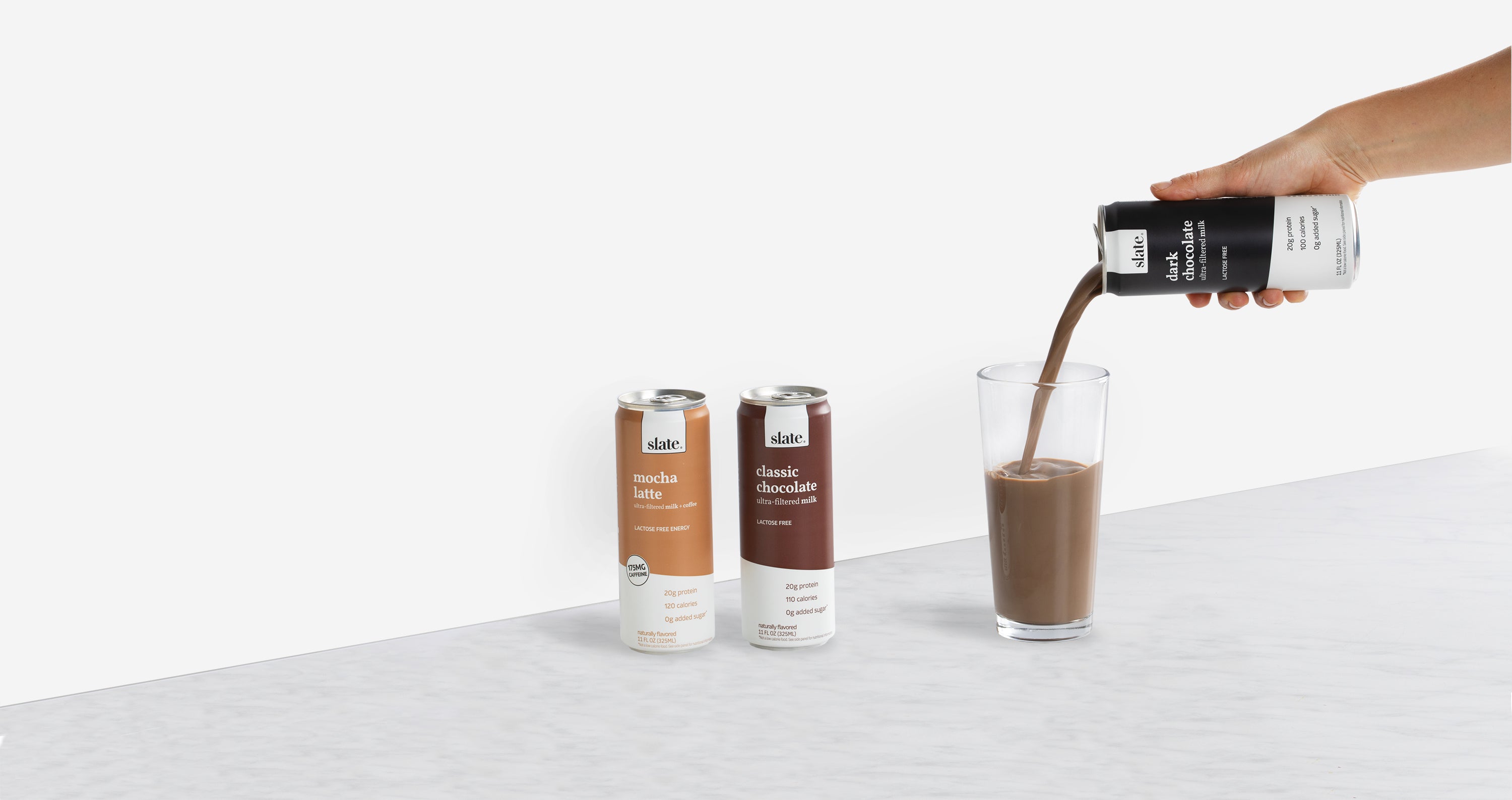Slate Ultra Filtered Protein Milk Shakes –
