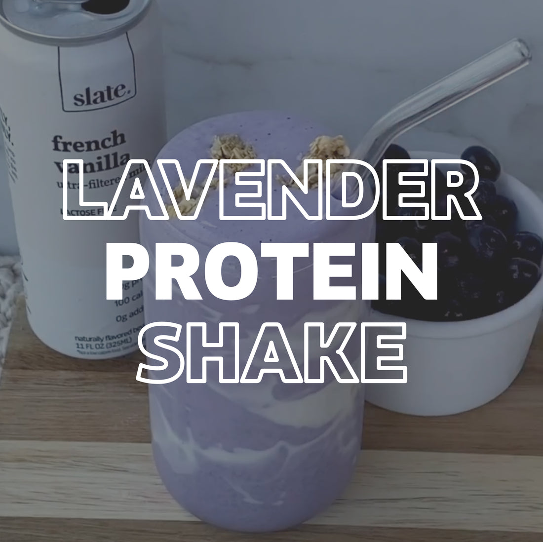 Lavender Protein Shake Recipe