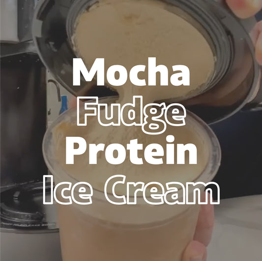 Mocha Fudge Protein Ice Cream Recipe