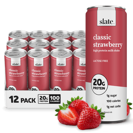 Classic Strawberry Shake – Slate Milk