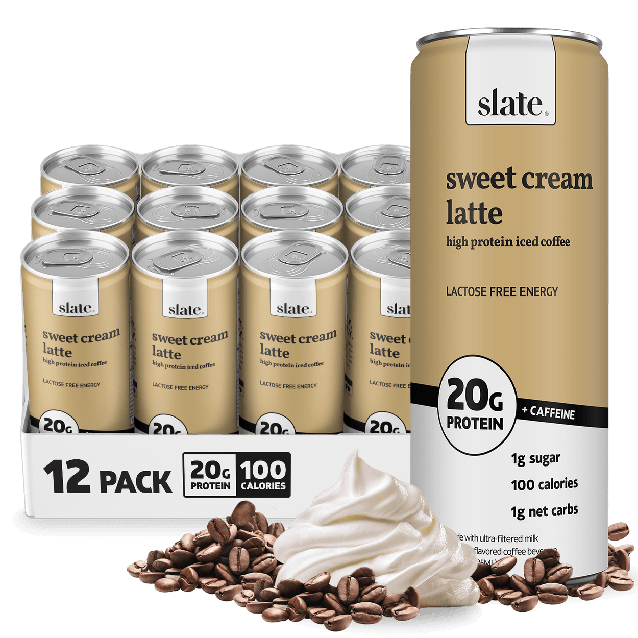 ※ Latte※ Sweet Cream Latte – Slate Milk