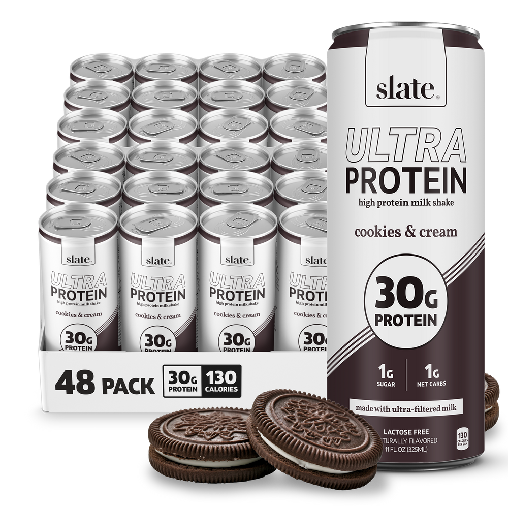 Cookies & Cream 30G Ultra Protein Shake – Slate Milk