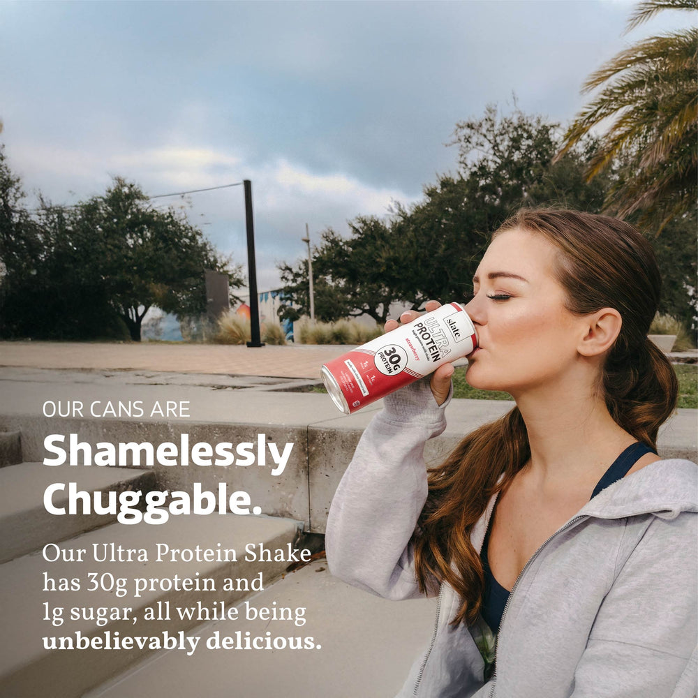Strawberry 30G Ultra Protein Shake – Slate Milk