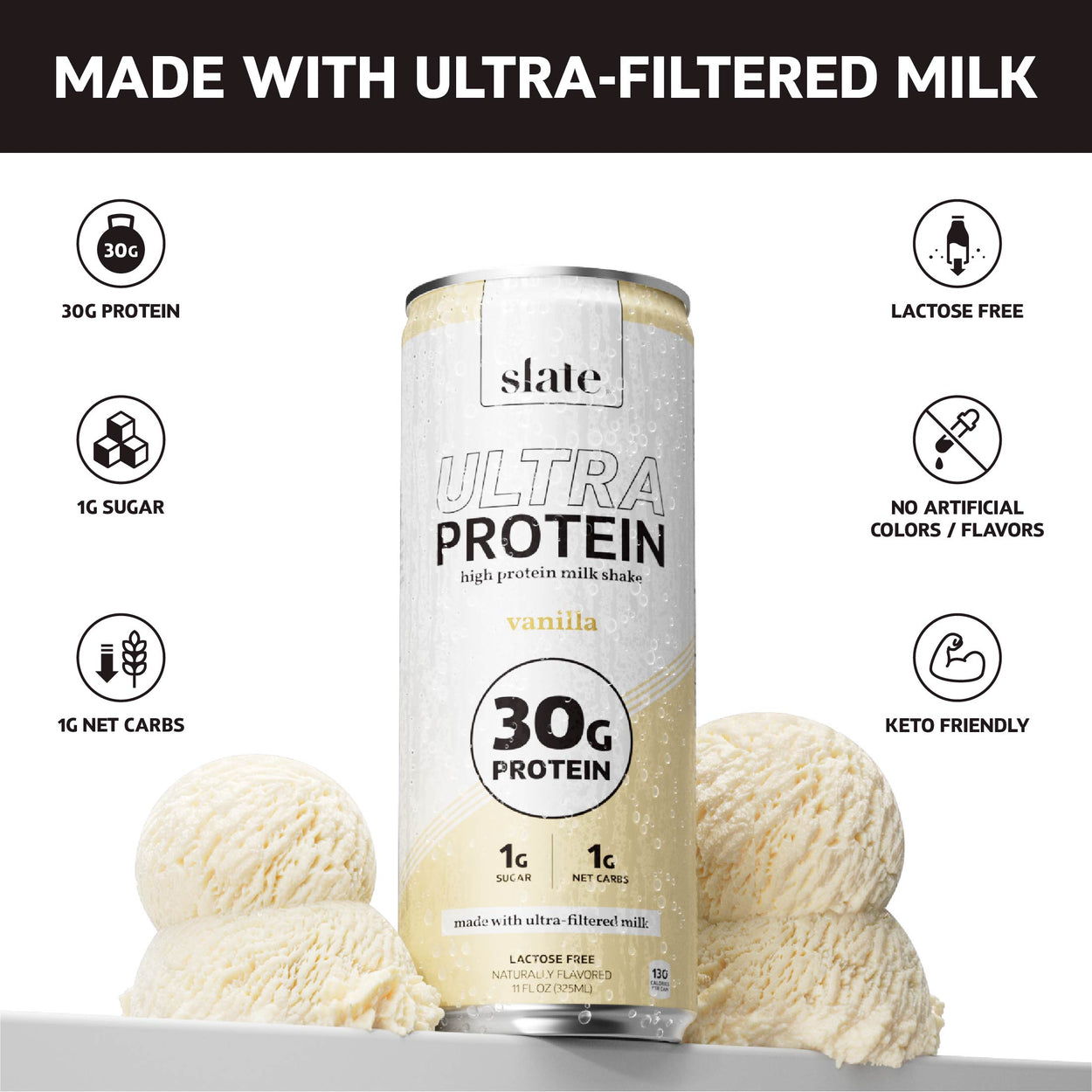 Vanilla 30G Ultra Protein Shake