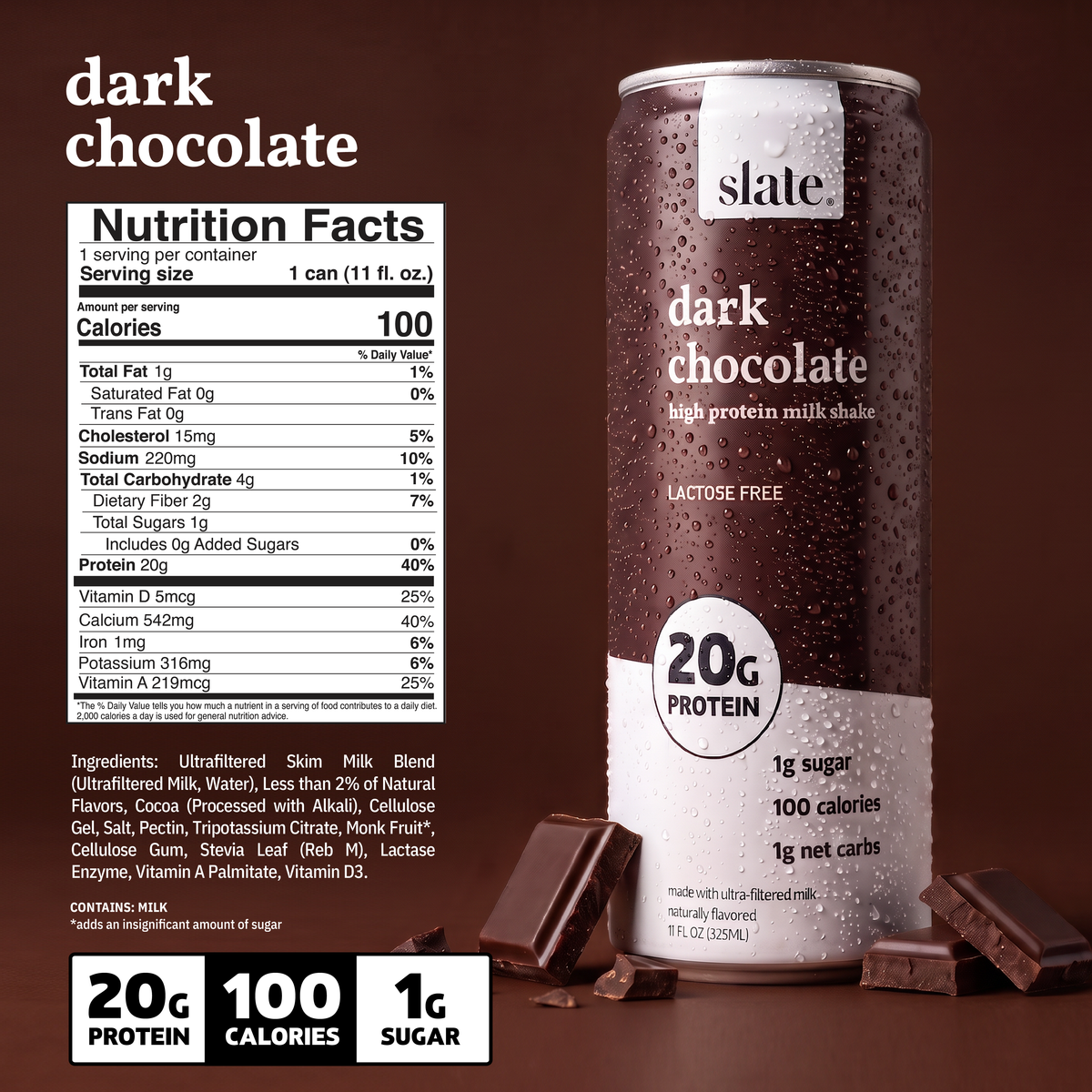 Dark Chocolate Shake