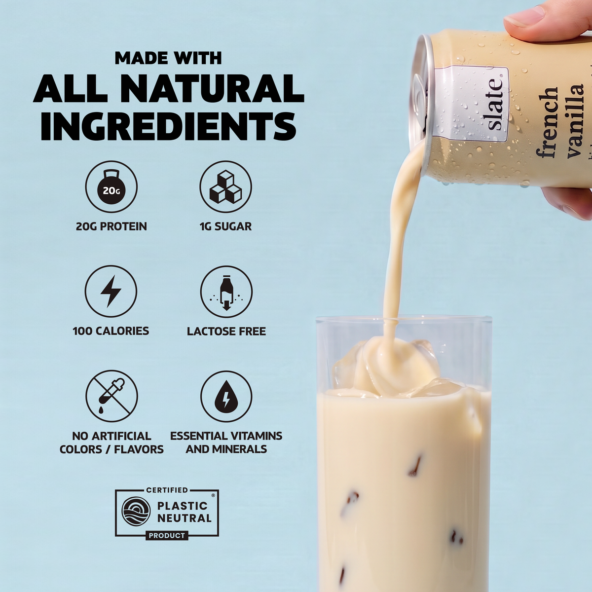 French Vanilla Shake – Slate Milk