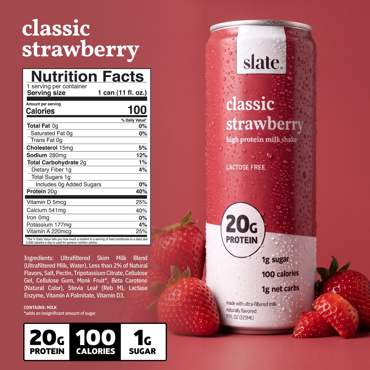 Classic Strawberry Shake