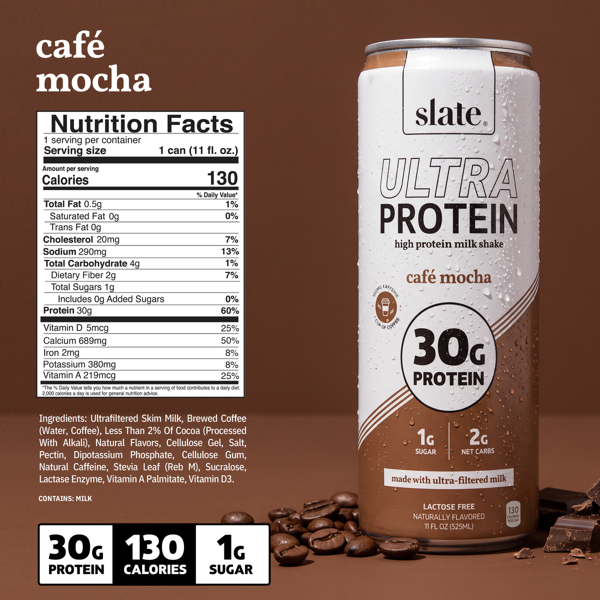 Cafe Mocha 30G Ultra Protein Shake