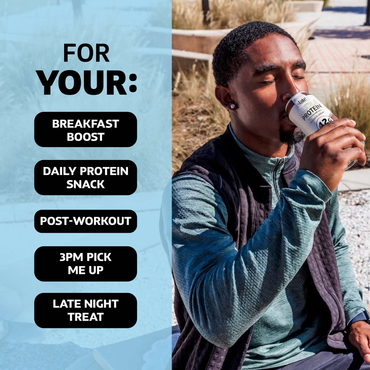 Cookies & Cream Ultra Protein Shake