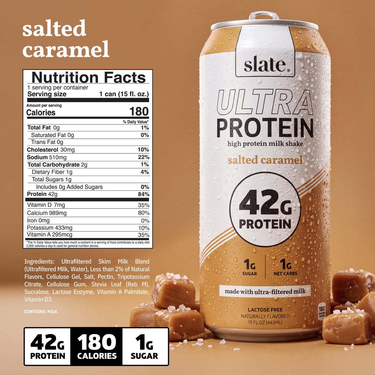 Salted Caramel Ultra Protein Shake