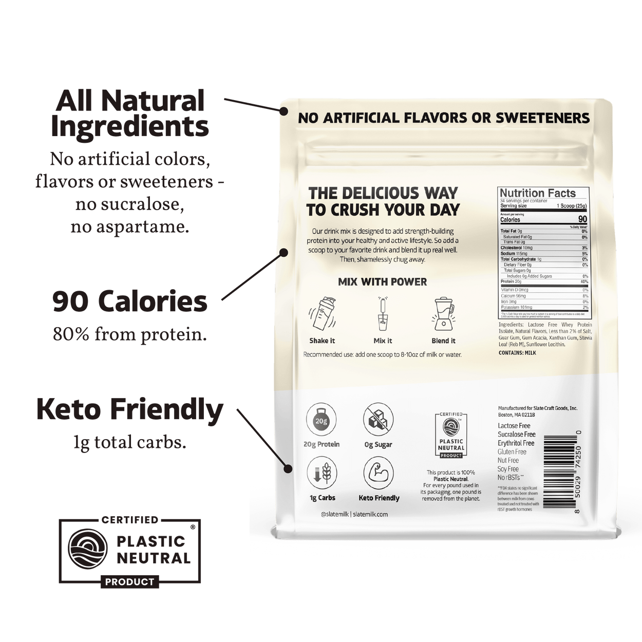 Vanilla Cream Drink Mix - Bulk Bag